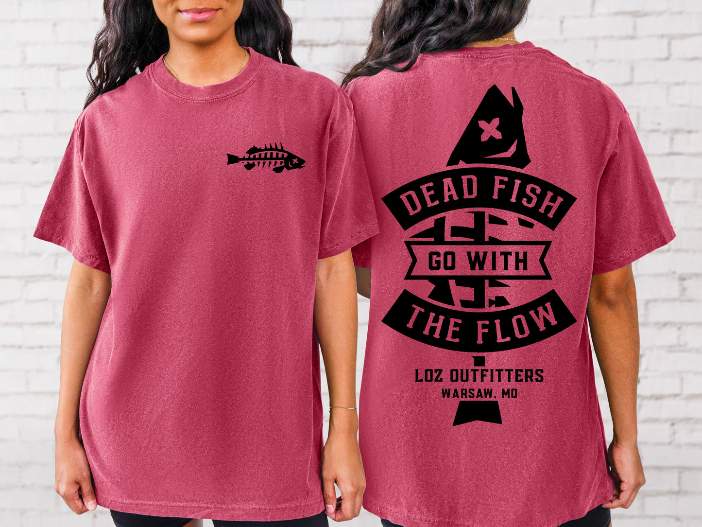 Dead fish Go with the Flow