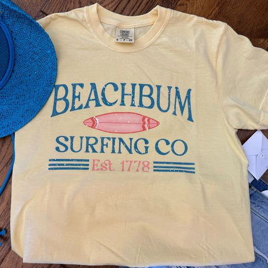 Beachbum Surfing Co Tee