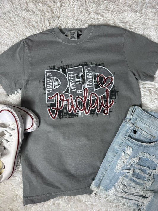 RED On FRIDAYS SPANGLE