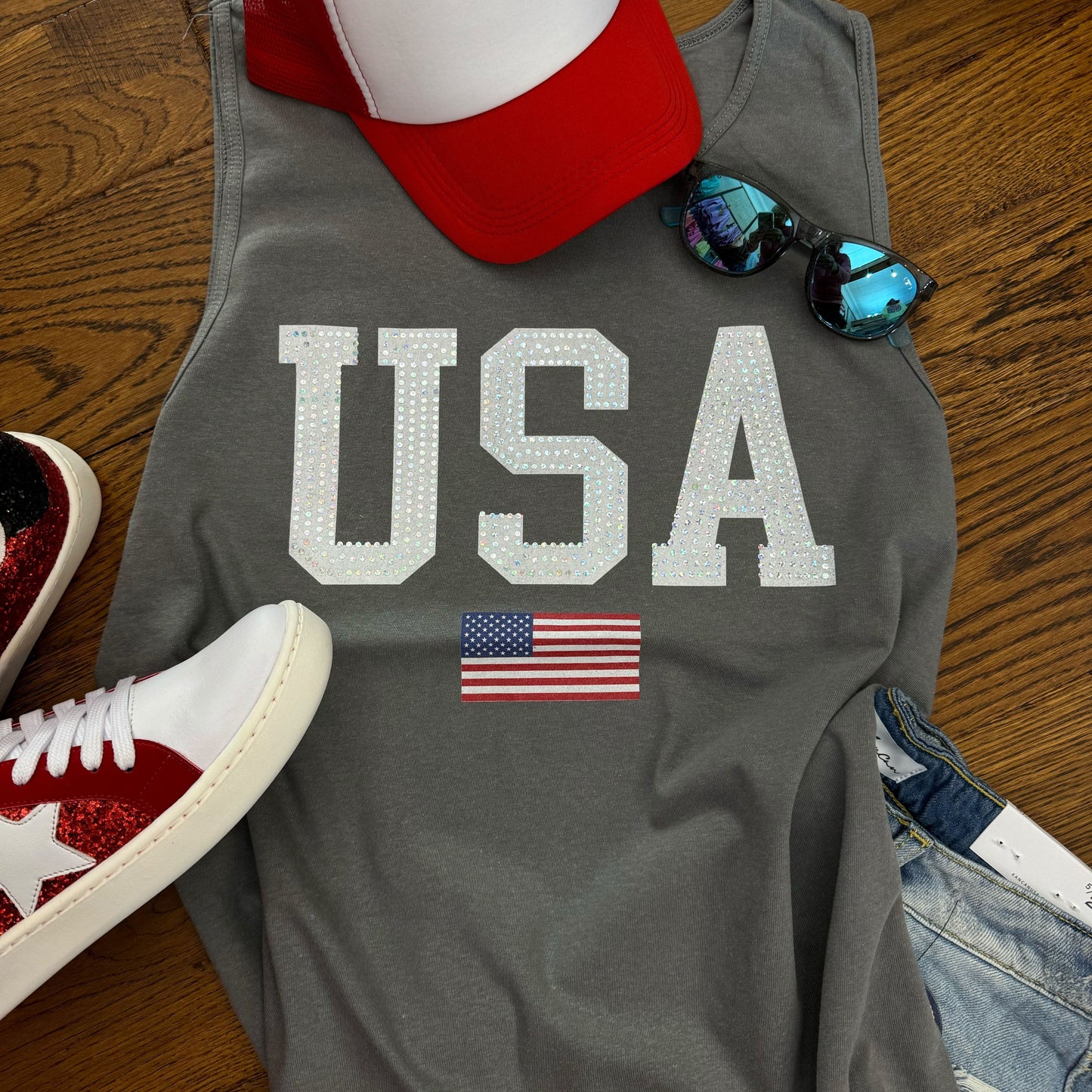 USA Spangle Tank