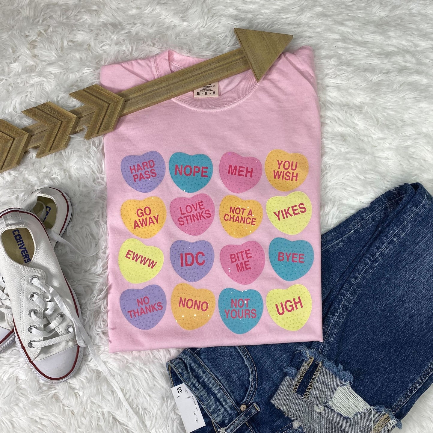 Spangled Candy Hearts Tee