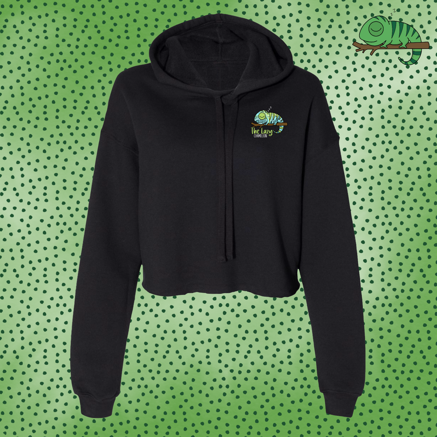 Psychedelic Green Marble Tim Hoodie